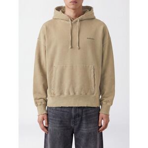 Golden Goose Men Cotton Hoodie Golden Goose With Contrasting Embroidered Logo